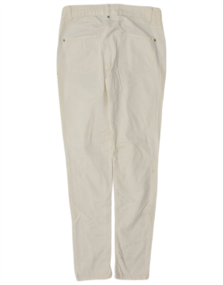 Zara Jean skinny pour femme EU 40 Medium W30 L31 Blanc