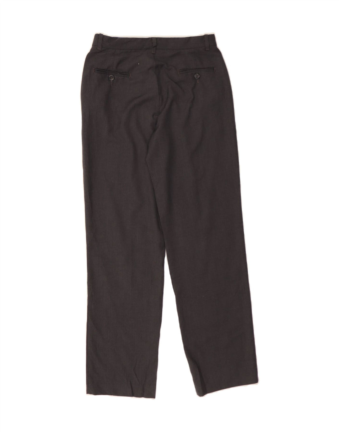 IZOD Boys Straight Suit Trousers 15-16 Years W26 L27 Grey Polyester Vintage Izod and Second-Hand Izod from Messina Hembry 