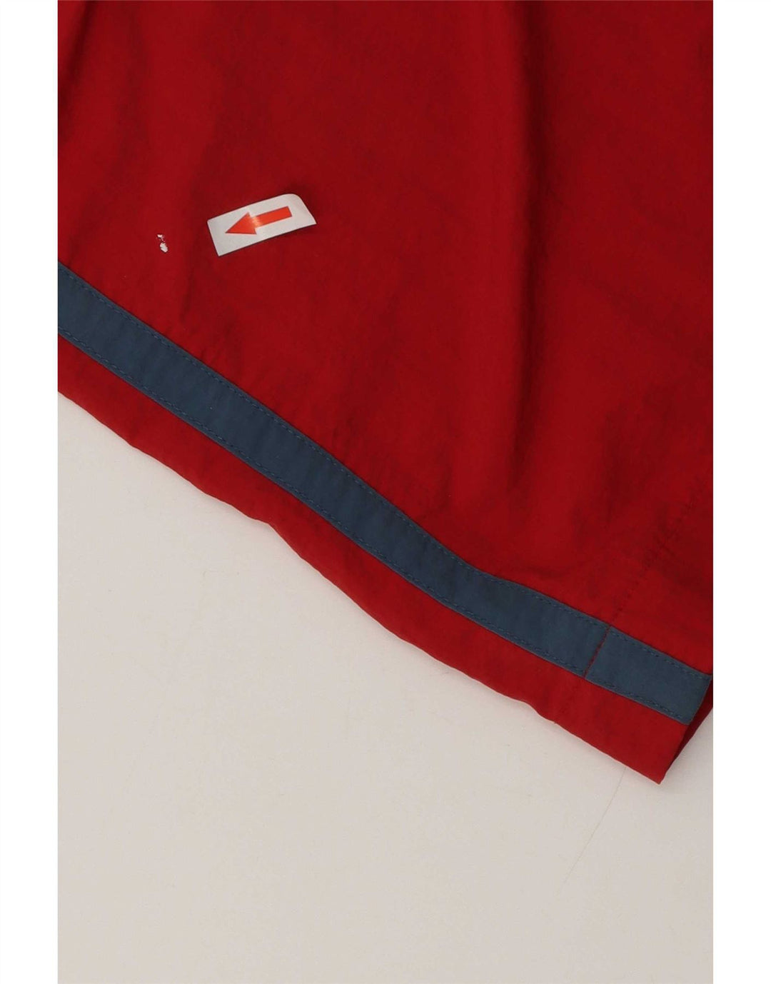 Guru Short de Bain Graphique Homme Large Rouge Colorblock