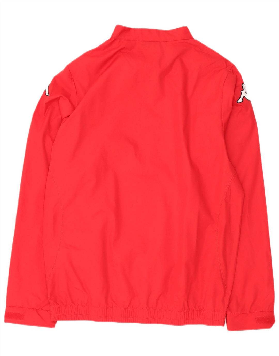 KAPPA Haut de survêtement à col zippé pour homme Petit rouge Polyester