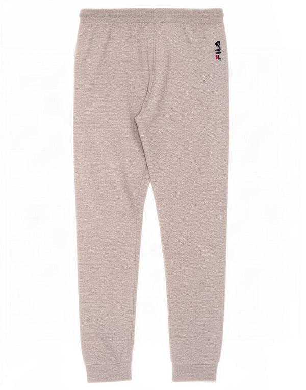 Fila Pantalon de survêtement pour homme en coton gris Small