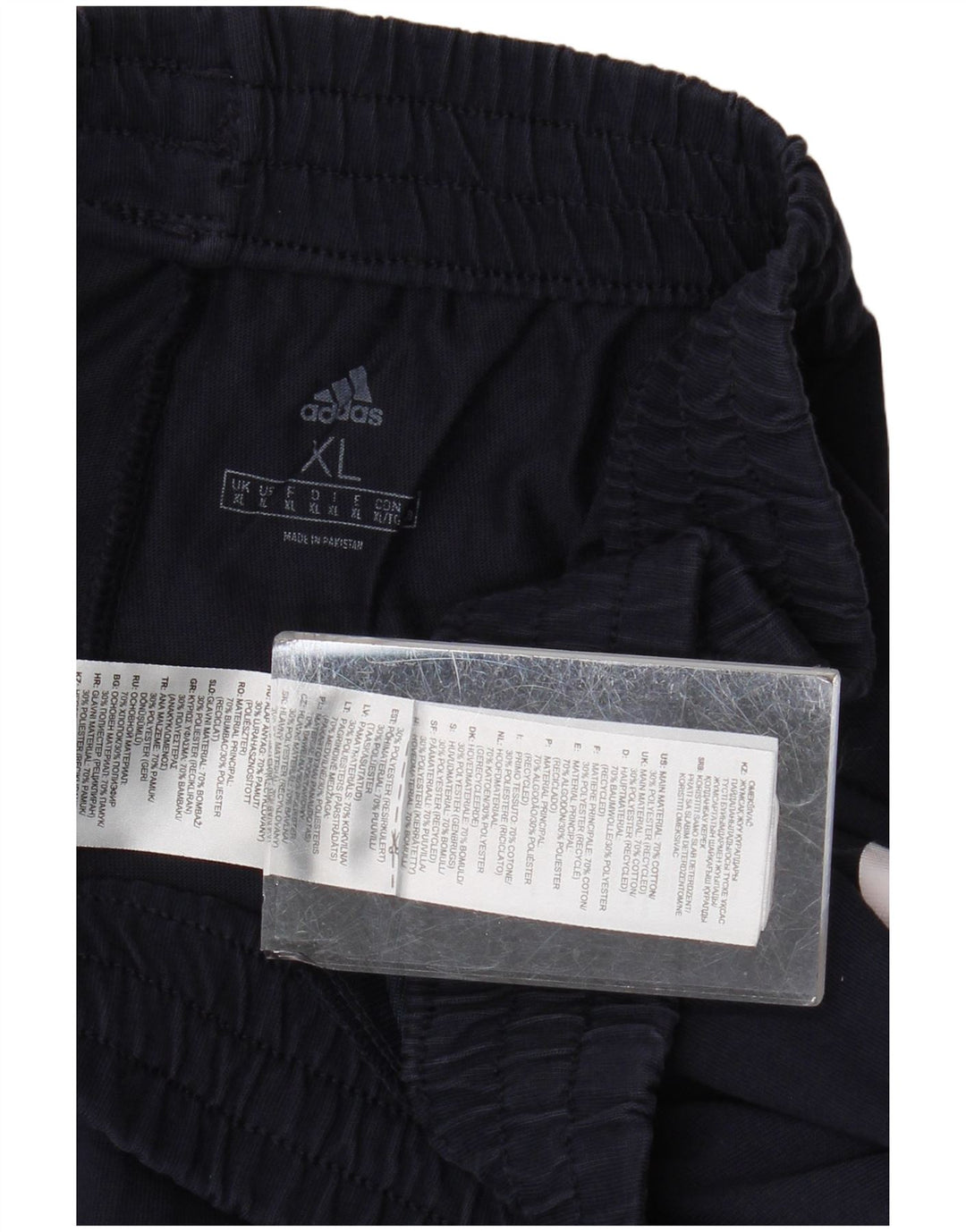 ADIDAS Short de sport graphique pour homme XL en coton bleu marine