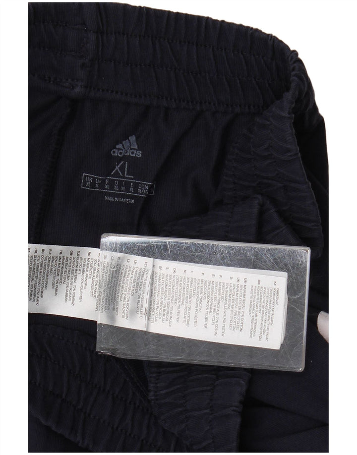ADIDAS Short de sport graphique pour homme XL en coton bleu marine