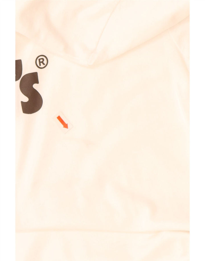 LEVI'S T-shirt graphique pour femme UK 12 Blanc moyen