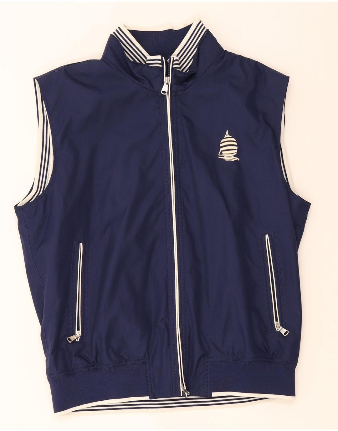 Marina Yachting Gilet Homme IT 54 2XL Bleu Marine Polyester