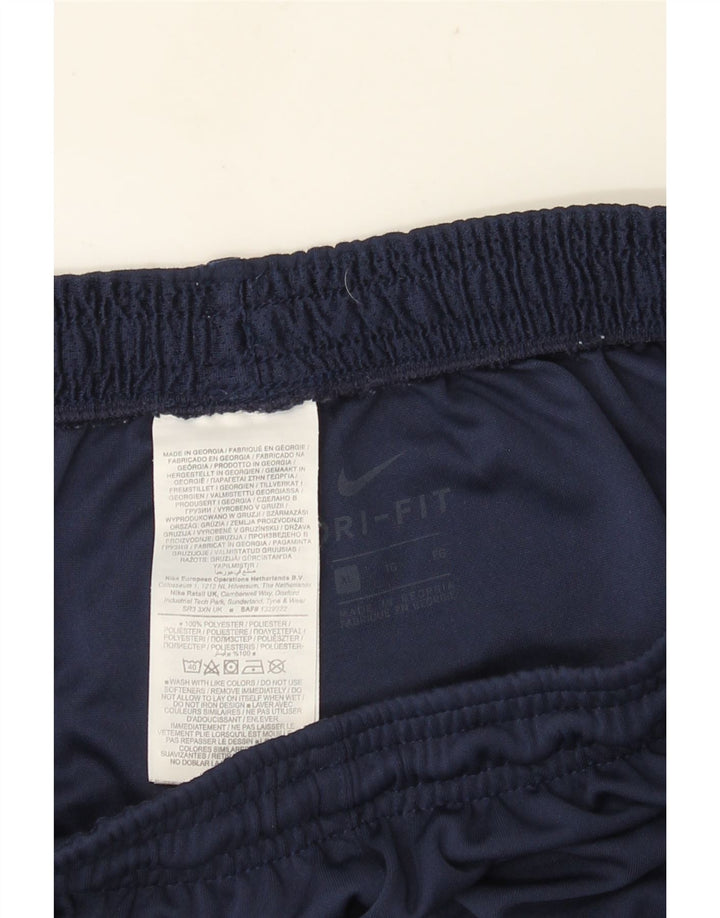 Nike Short de sport Dri Fit pour homme XL Bleu marine Polyester