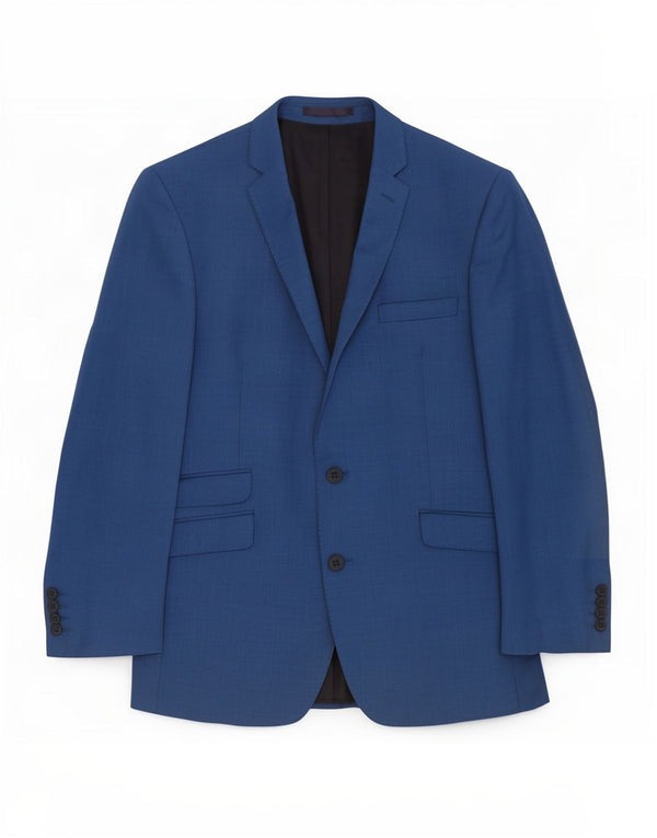 Ben Sherman Veste Blazer 2 Boutons Homme UK 42 XL Laine Bleue