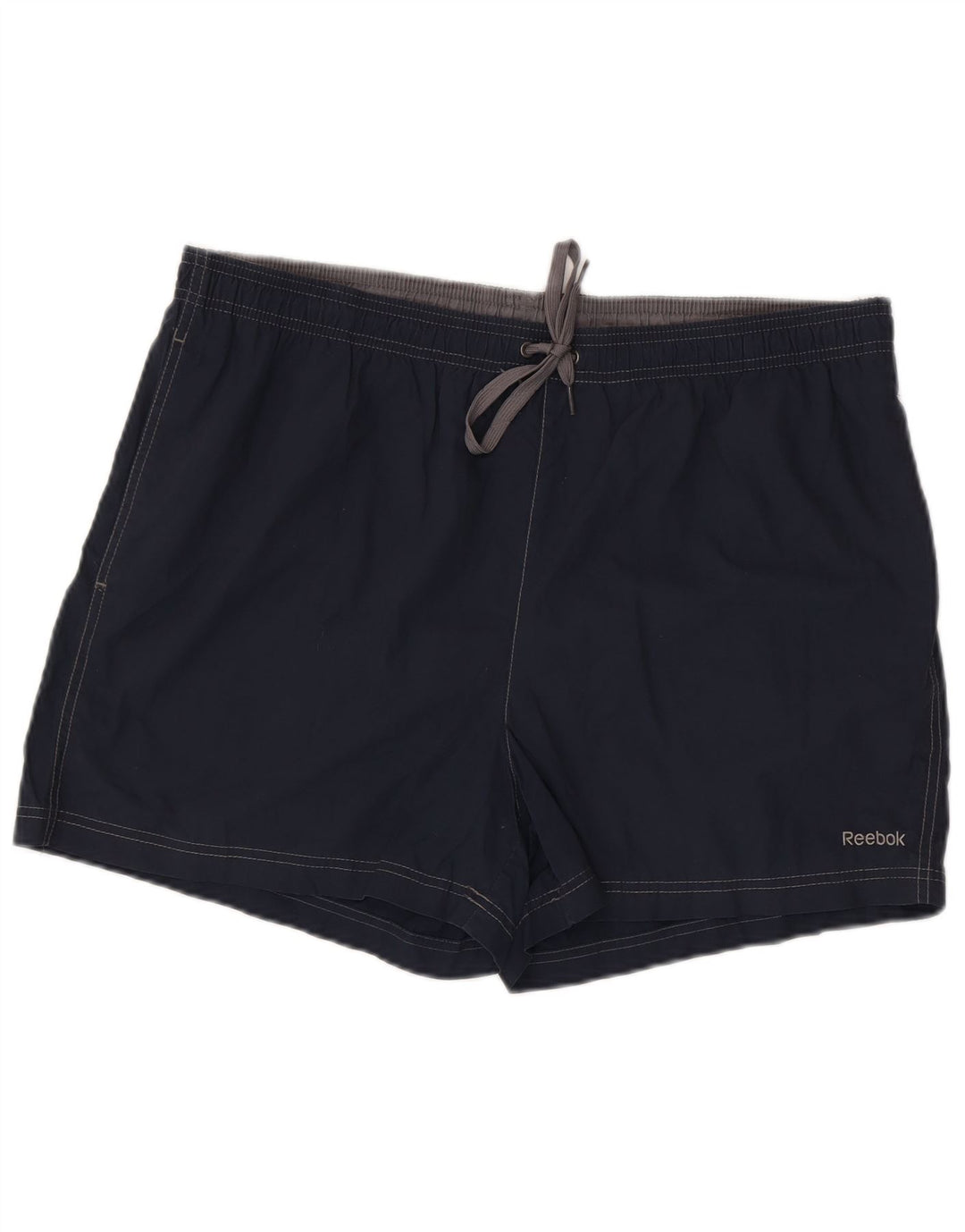 REEBOK Short de Bain Homme XL Bleu Marine Coton