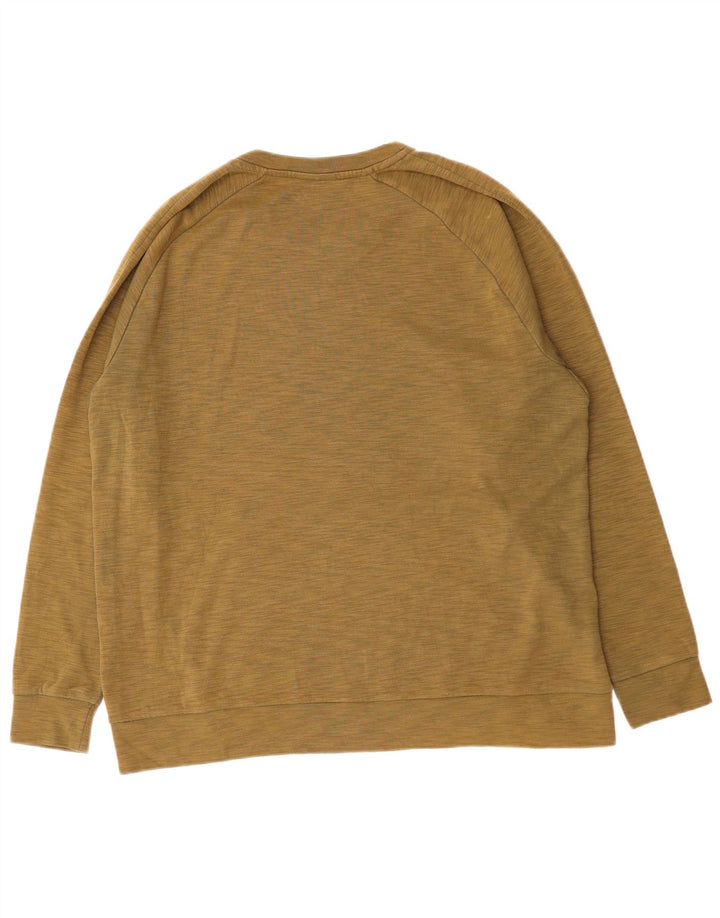 NIKE Sweat-Shirt Homme XL Kaki Moucheté Coton