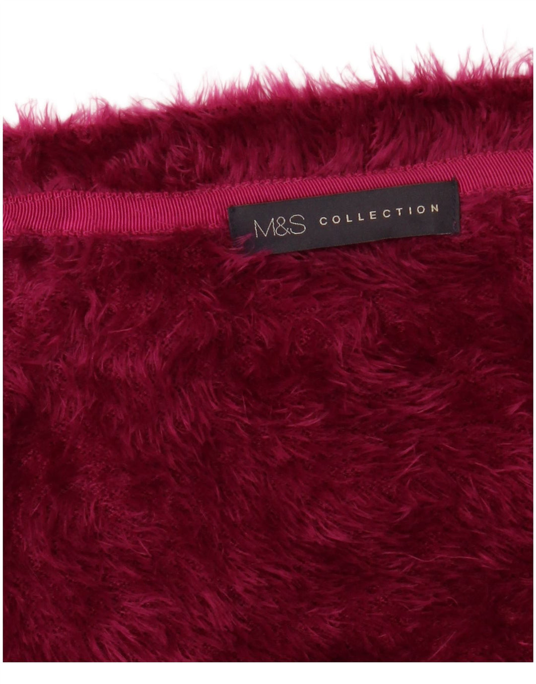 MARKS & SPENCER Pull boléro à manches 3/4 pour femme UK 22 3XL Marron