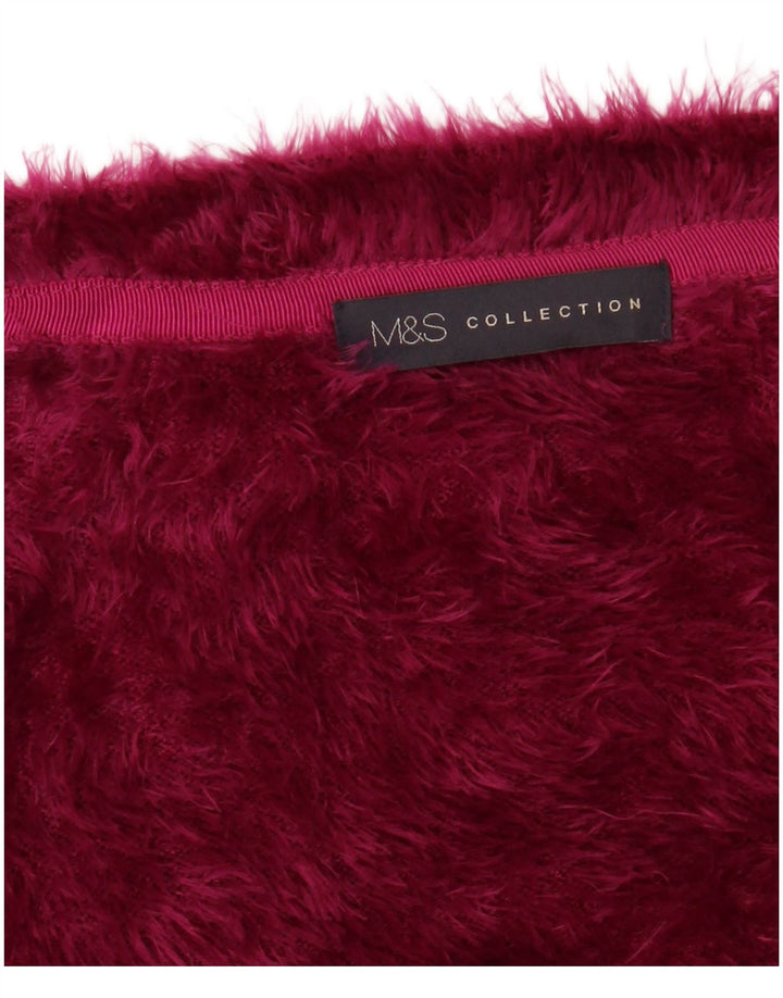 MARKS & SPENCER Pull boléro à manches 3/4 pour femme UK 22 3XL Marron