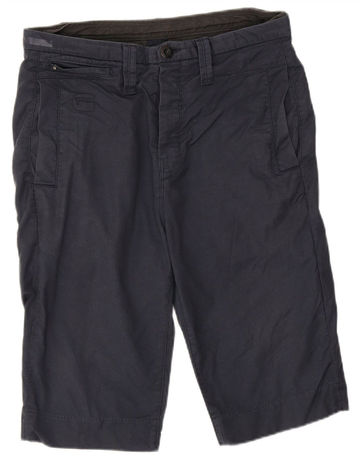 G-Star Short Cargo W31 Homme Bleu Marine Moyen Coton