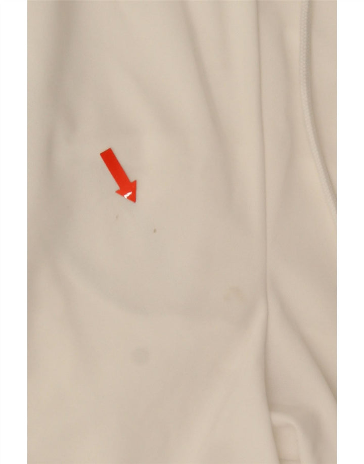 Adidas Hommes Climalite Sport Shorts Grand Blanc Polyester