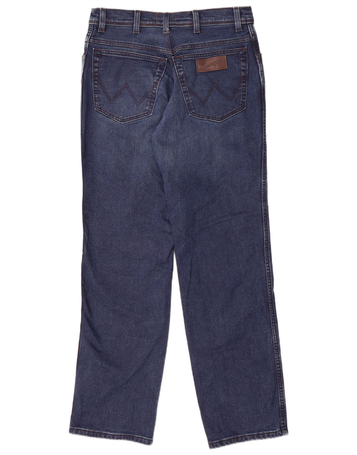 WRANGLER Jean Droit Texas Homme W34 L32 Bleu Coton