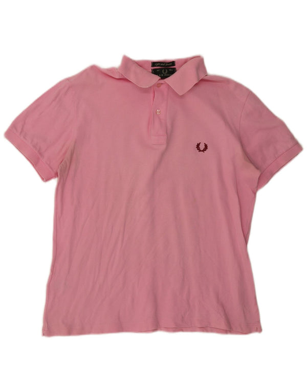 Fred Perry Polo Homme Rose Moyen Coton