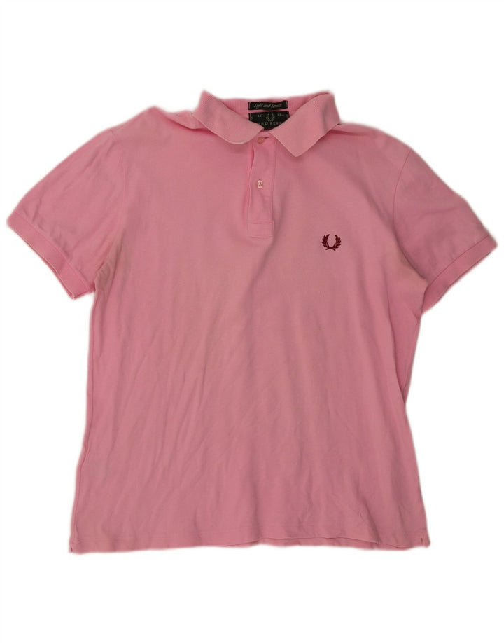 Fred Perry Polo Homme Rose Moyen Coton