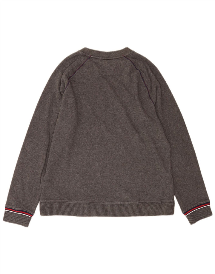 Fila Sweat-Shirt Graphique Homme Gris Moyen Coton