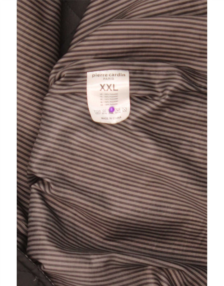 Pierre Cardin Veste matelassée pour homme UK 44 2XL Marron Polyester