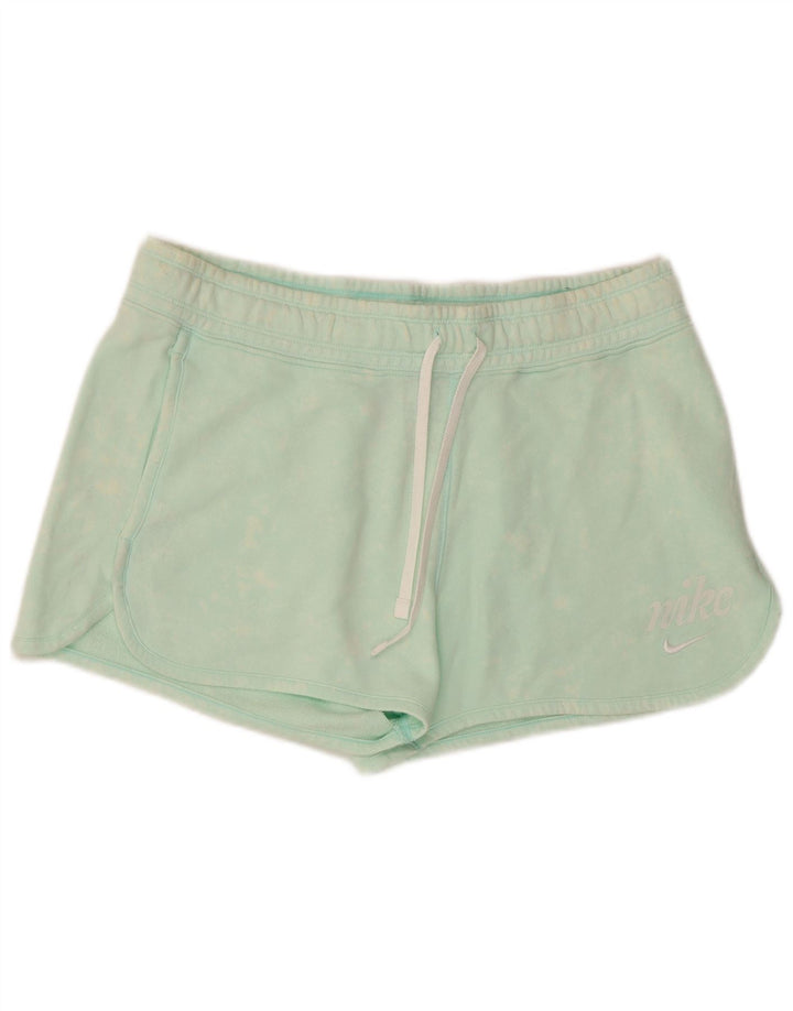 Nike Short de sport pour homme en coton vert Taille L