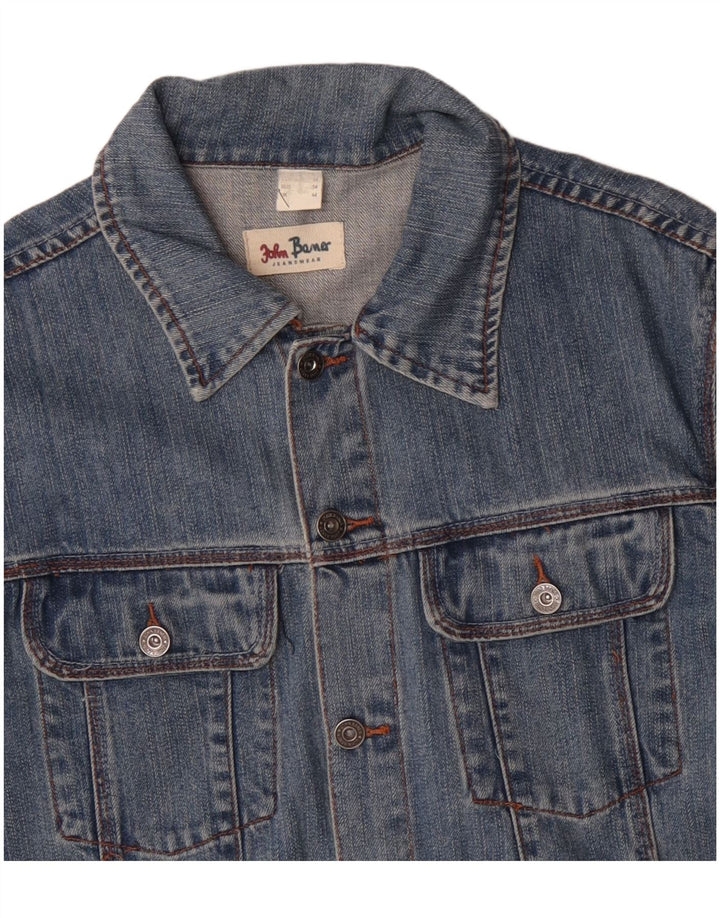JOHN BANER Veste en jean pour homme UK 44 2XL Bleu Coton