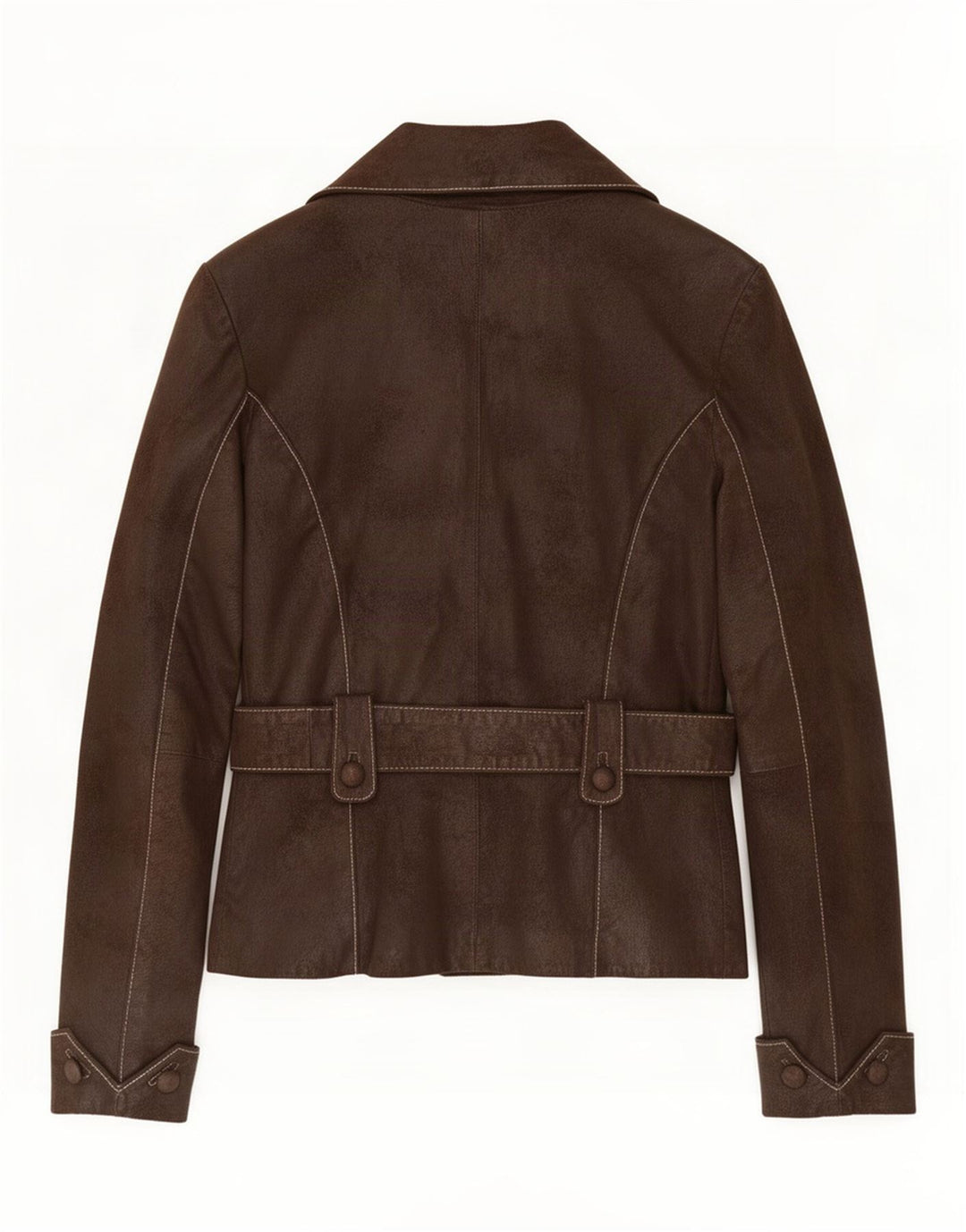 Rino&Pelle Veste en cuir pour femme IT 38 XS Marron