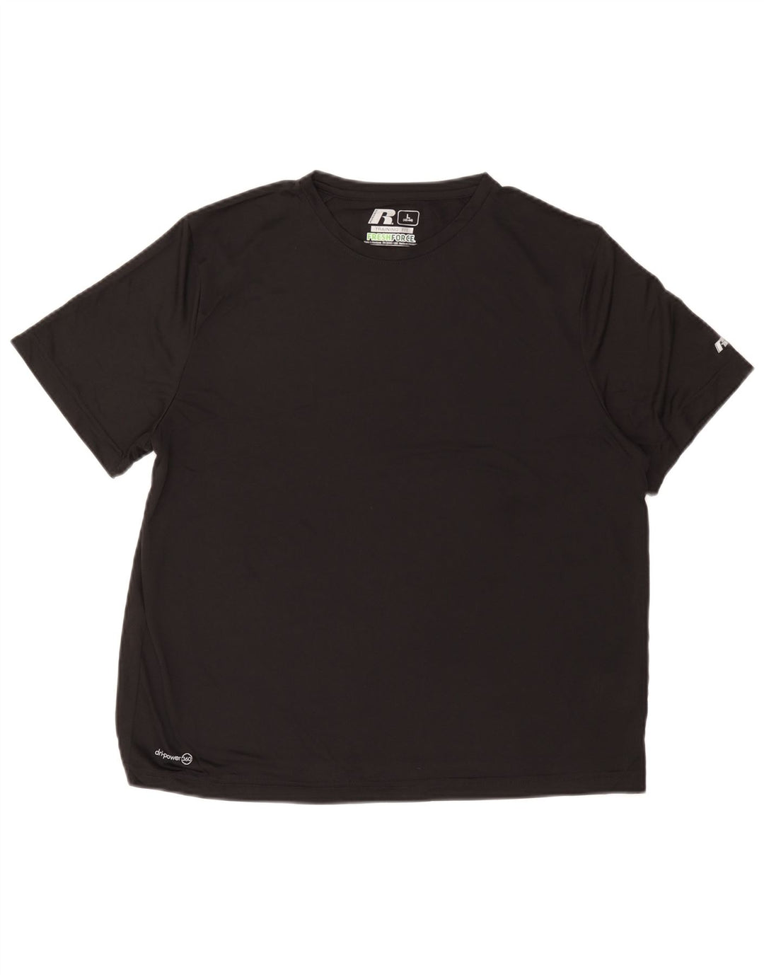 Russell Athletic T-shirt pour homme en polyester Noir Taille L