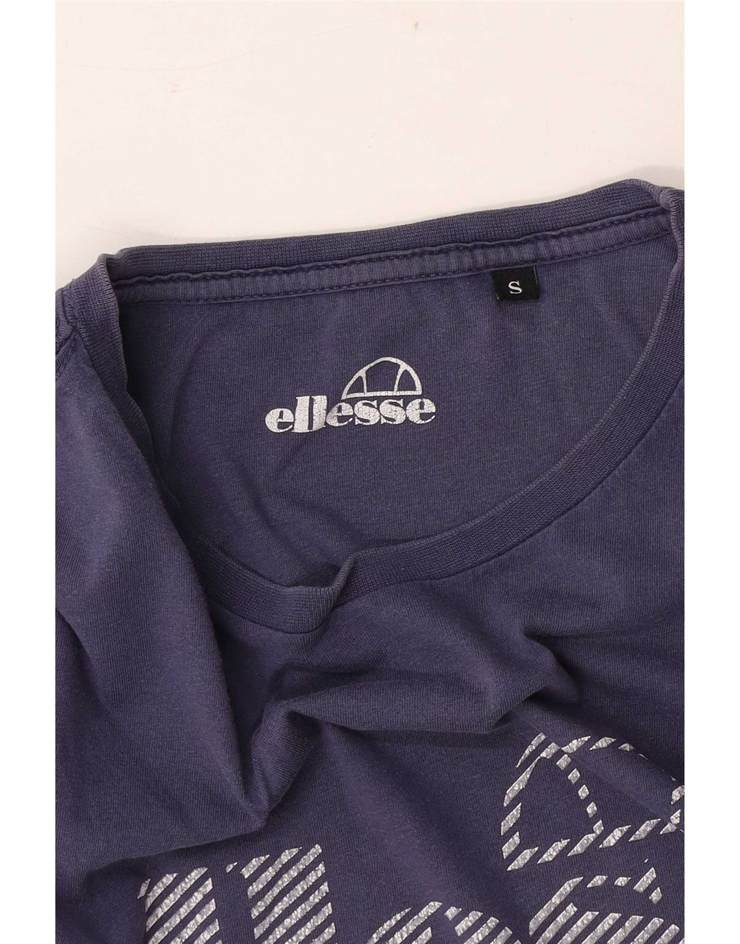 Ellesse T-Shirt Graphique Homme Petit Bleu Marine