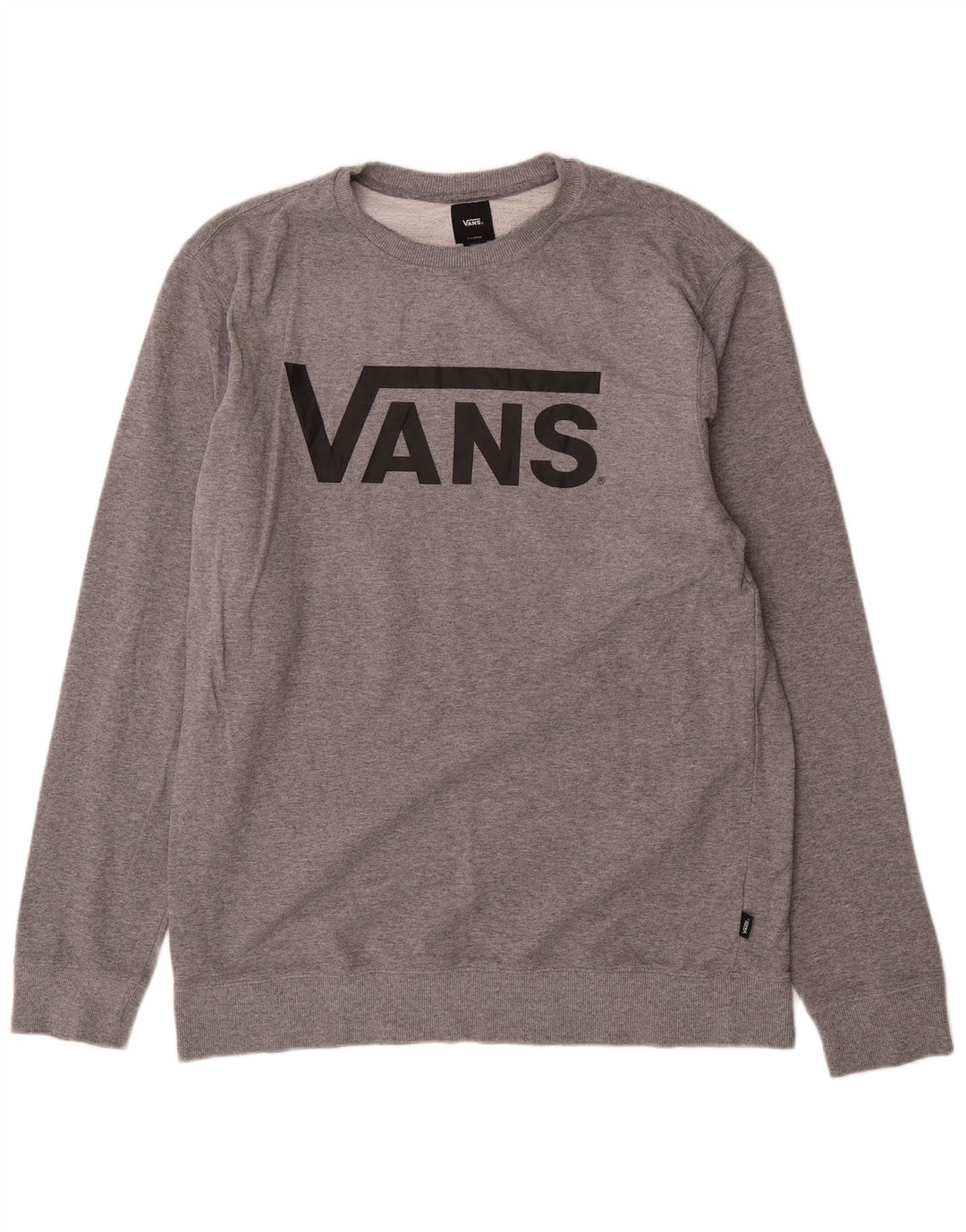Vans Sweat-shirt graphique pour homme XL Gris Coton
