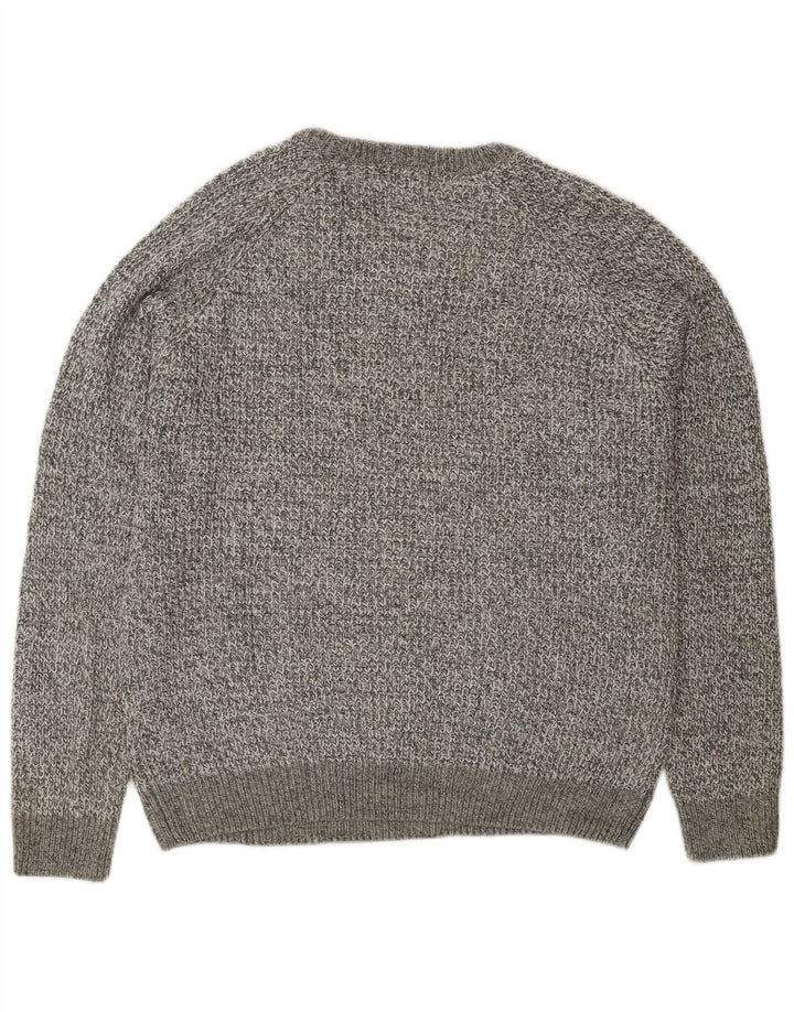 Marks & Spencer Pull à col rond pour femme Grand gris moucheté classique