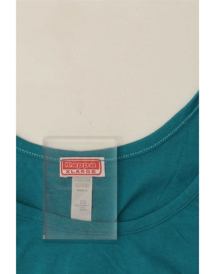 Kappa Débardeur Homme XL Bleu Coton