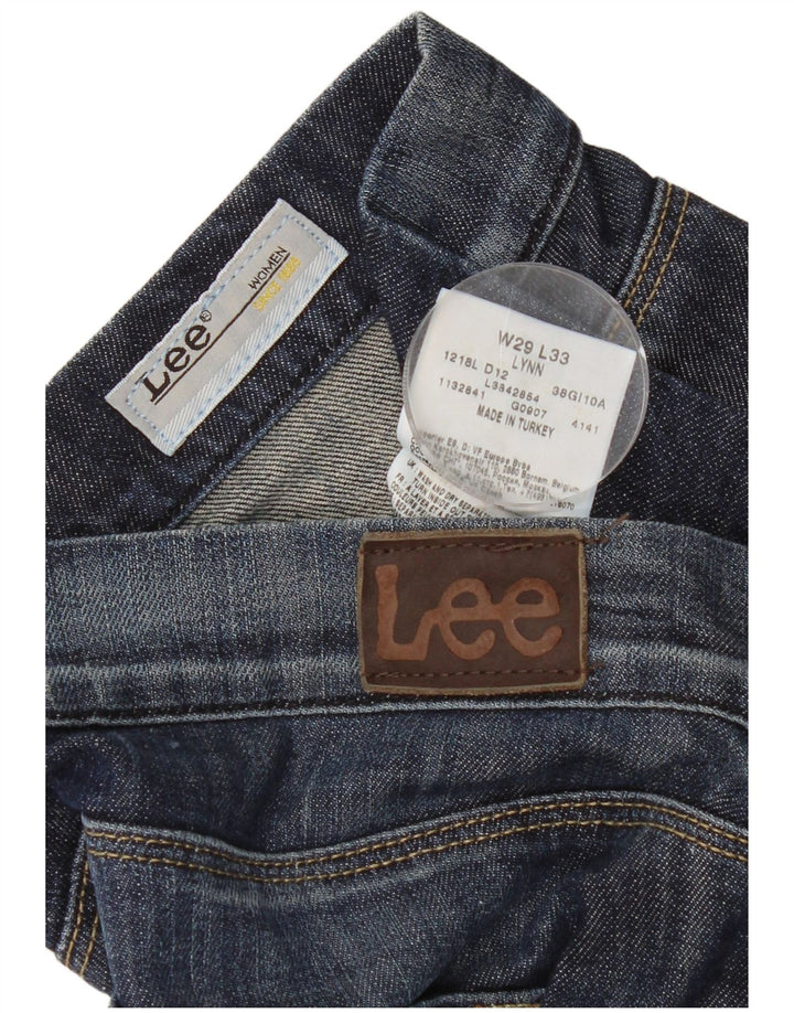 Lee Jean Droit Lynn Femme W29 L29 Bleu Coton