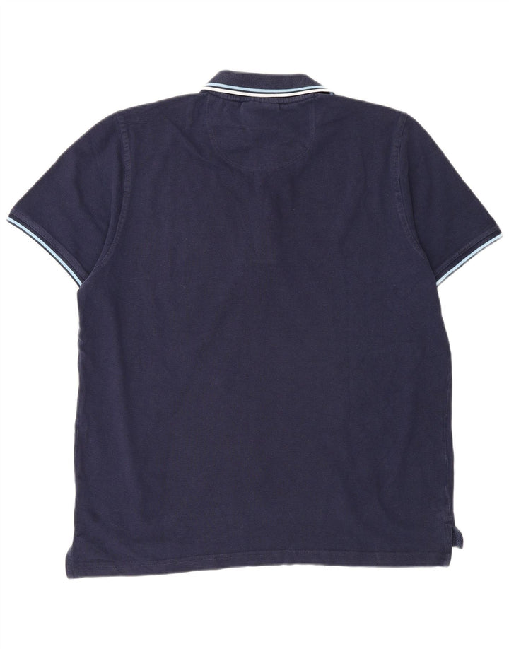 Pierre Cardin Polo coupe classique pour homme, grand bleu marine