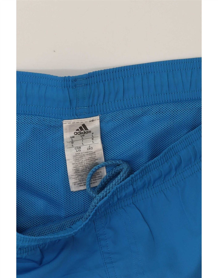 Adidas Short de bain homme grand bleu polyester