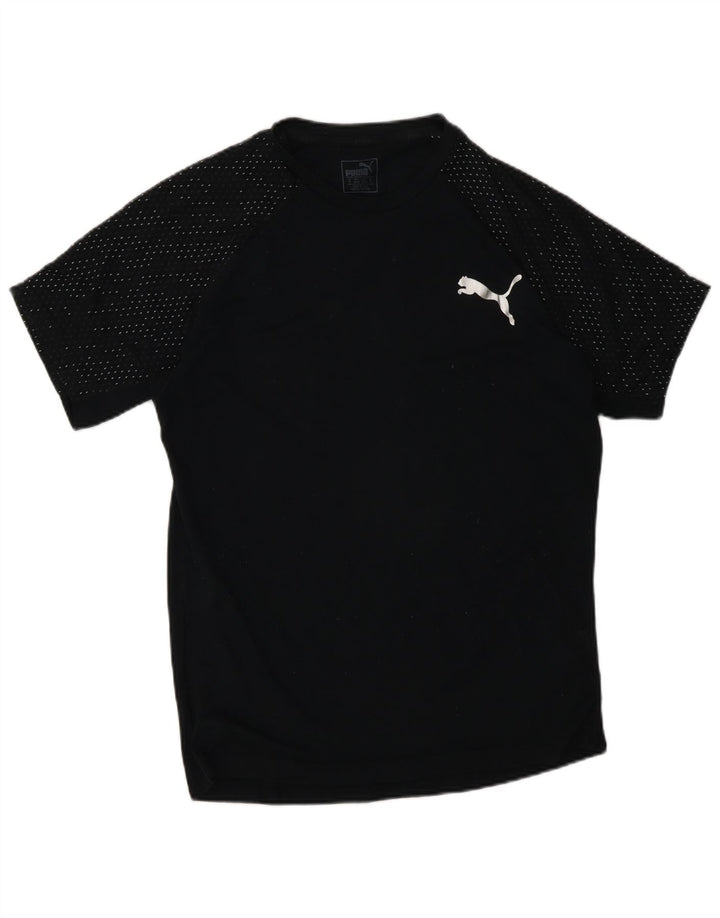 Puma T-Shirt Homme Noir Moyen Polyester