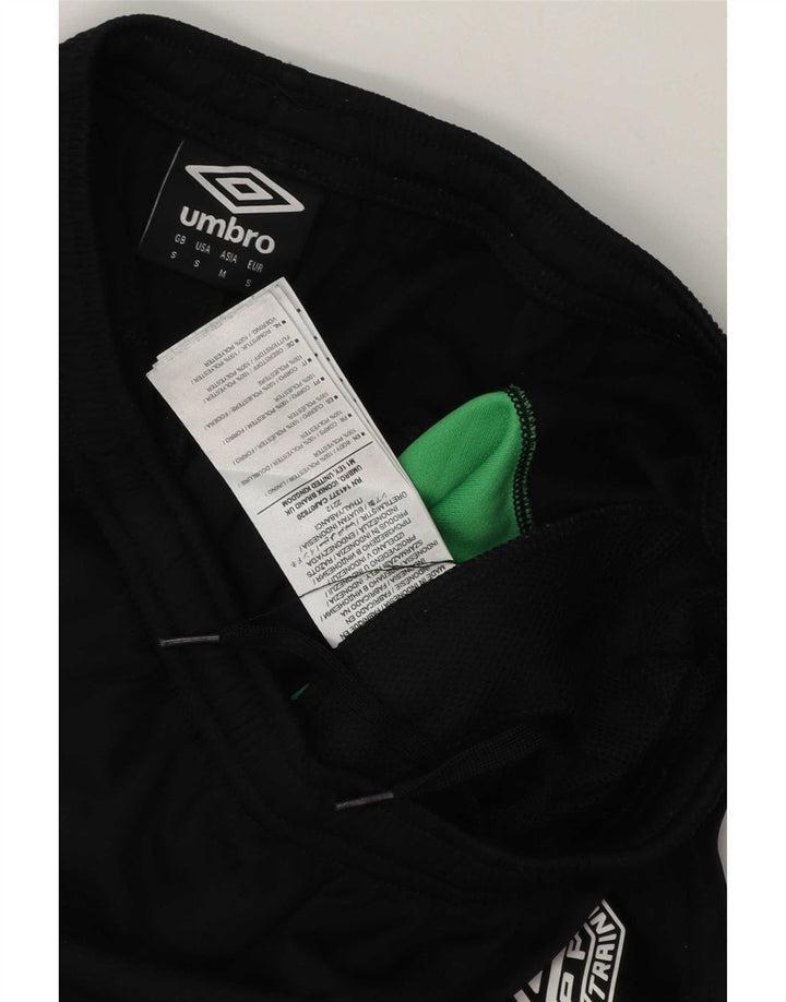 Umbro Short de Sport Ireland Petit Homme Noir Colorblock Polyester
