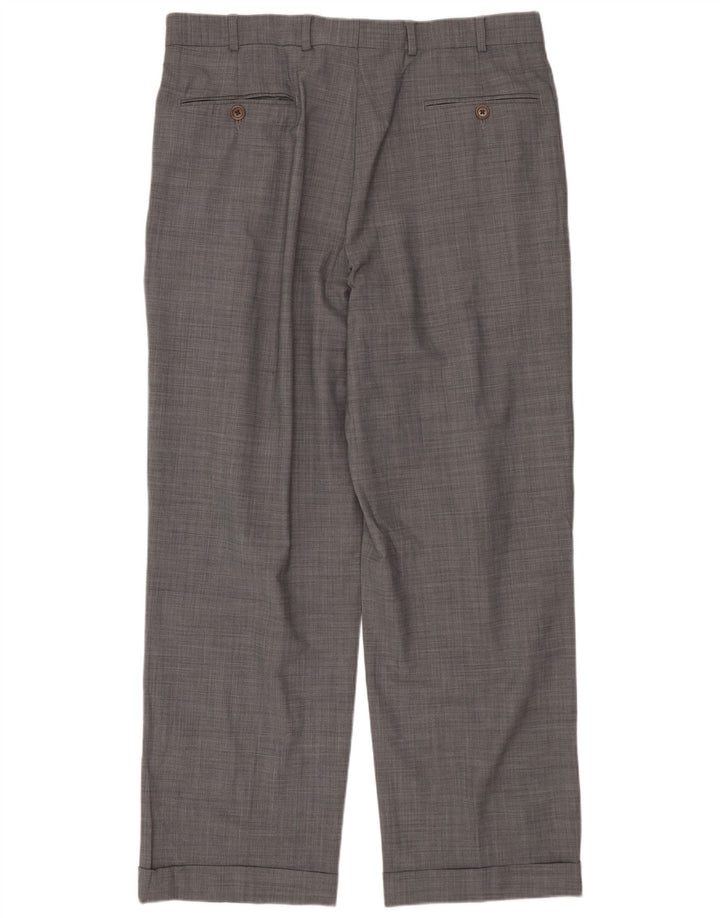 BROOKS BROTHERS Costume 2 pièces 346 pour homme à 2 boutons UK 42 XL W34 L29 laine grise