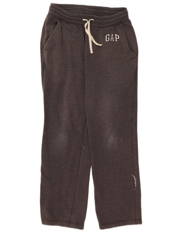 Gap Pantalon de survêtement graphique pour femme UK 14 Gris moyen Coton