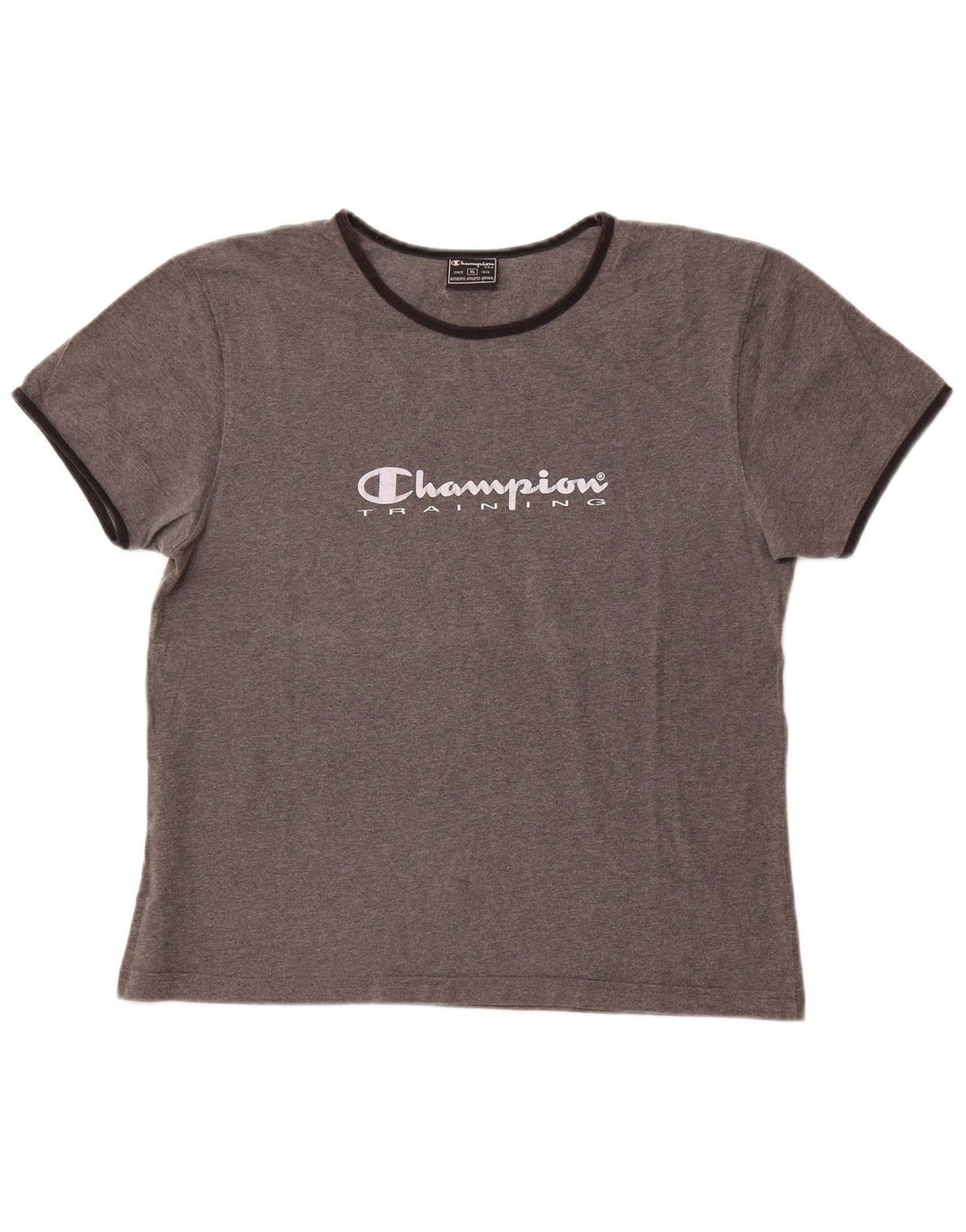 CHAMPION T-Shirt Graphique Femme UK 18 XL Gris Coton