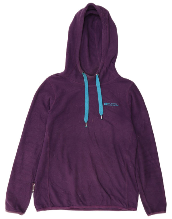 Mountain Warehouse Pull à capuche surdimensionné en polaire pour femme UK 10 Petit Violet