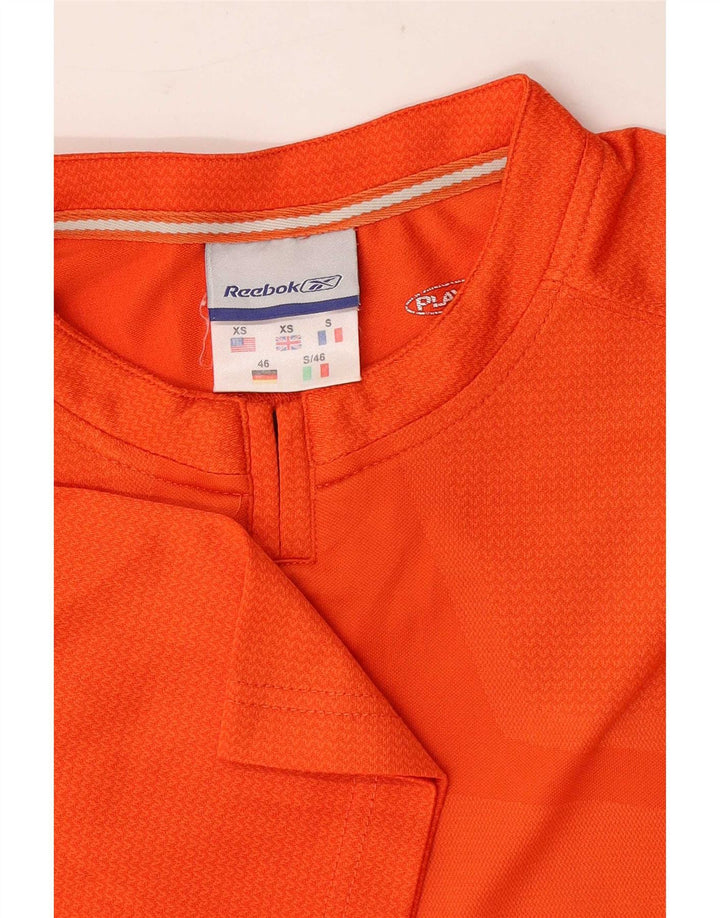 Reebok T-Shirt Homme Top XS Orange