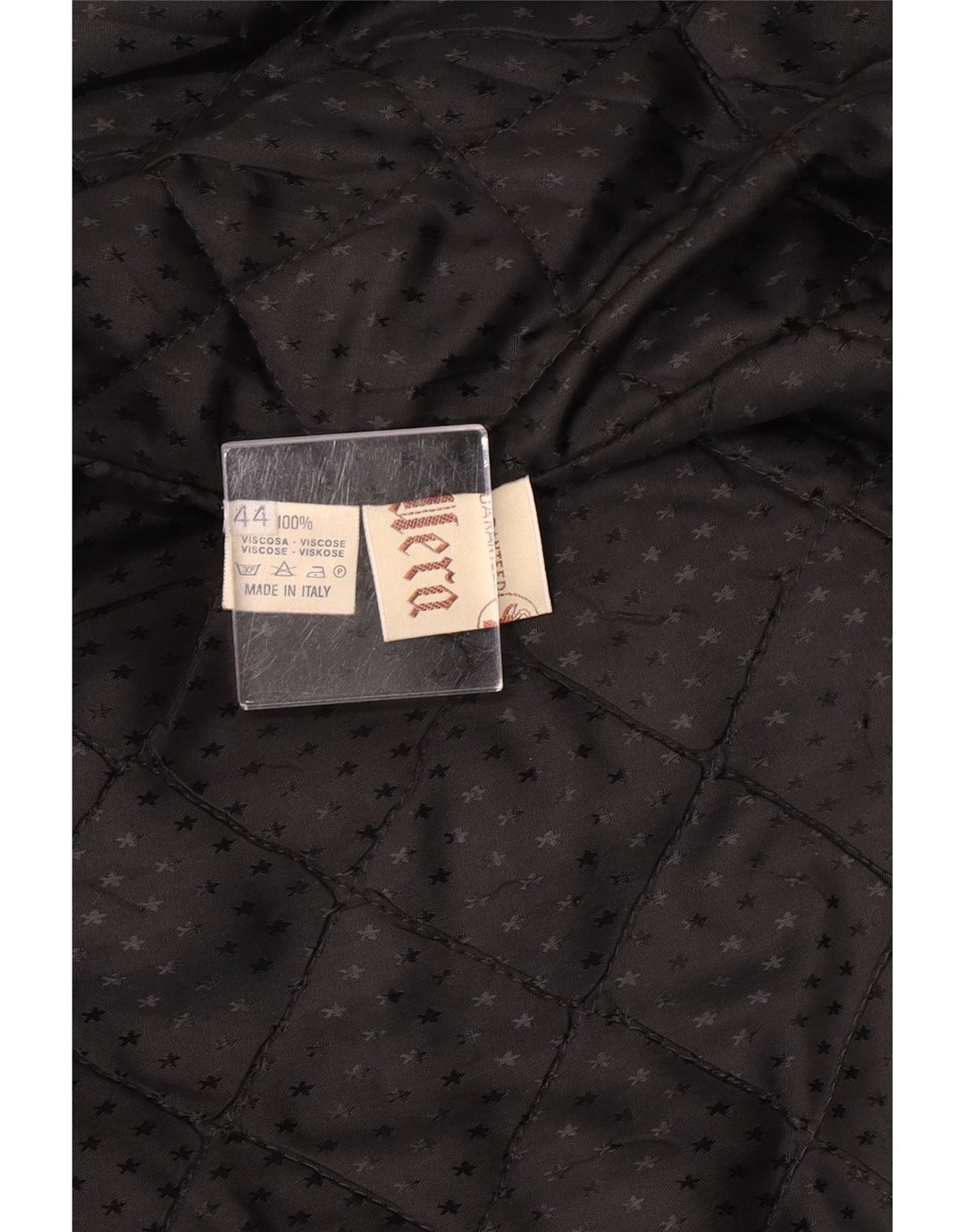 vintage Femme Manteau en cuir surdimensionné IT 44 Moyen Noir Cuir Classique