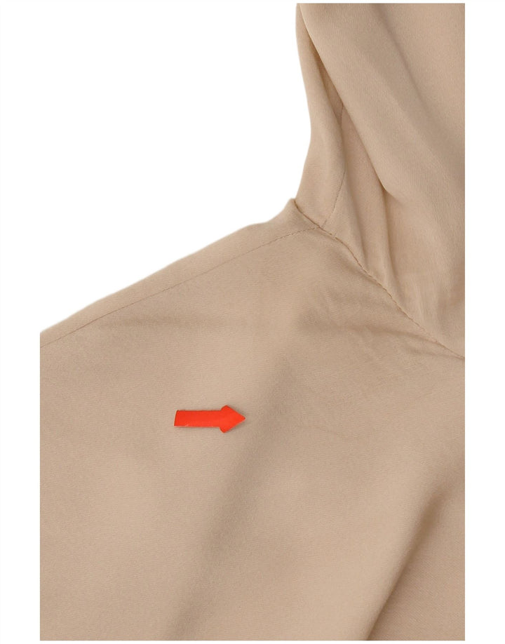 Max Mara Chemisier pour femme UK 10 Small Beige Colourblock