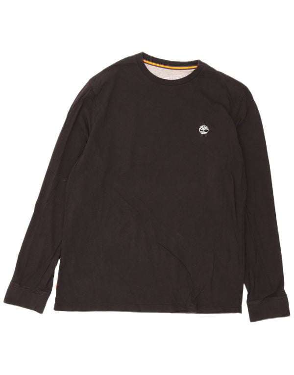 Timberland Haut Slim Fit à Manches Longues pour Homme en Coton Noir
