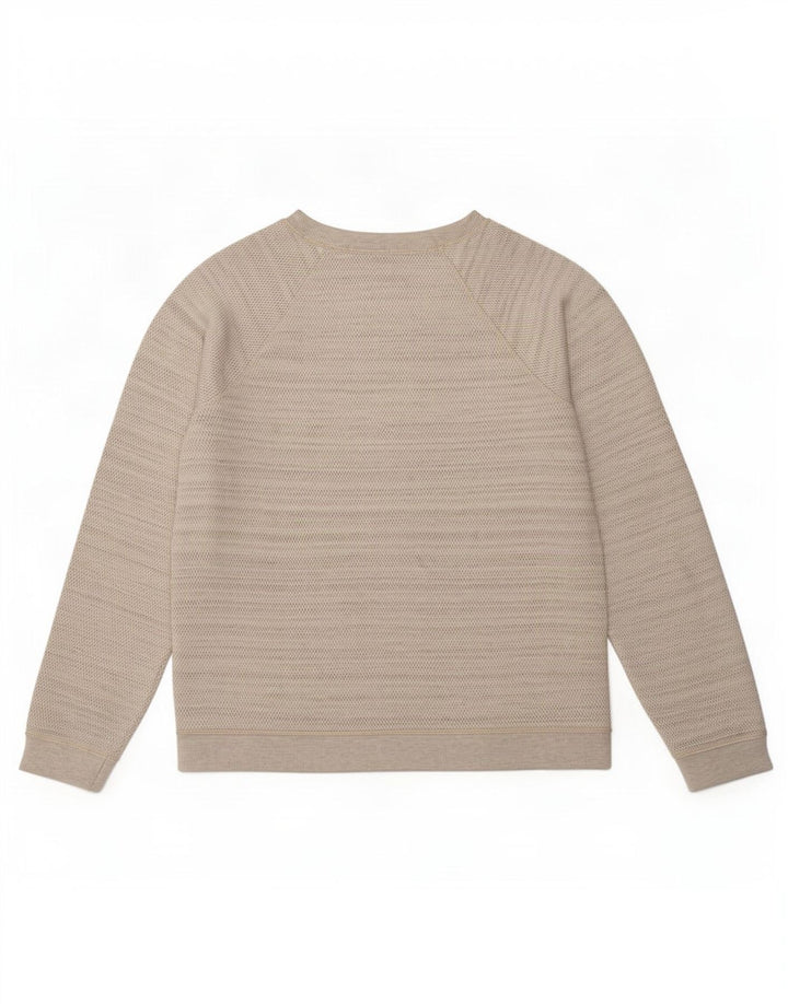 Fat Face Sweat-shirt pour femme UK 16 Large Gris Coton