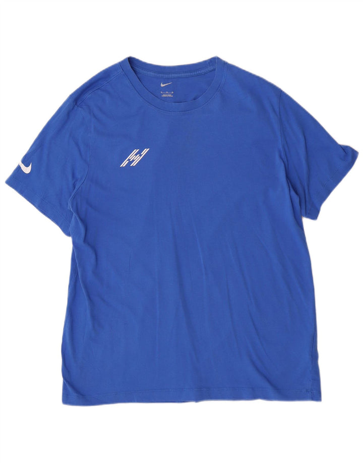 Nike T-shirt graphique pour homme XL Bleu coton