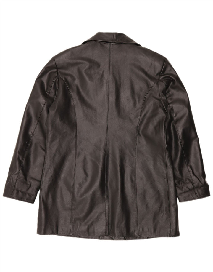 K'S Veste en cuir femme IT 48 XL Noir