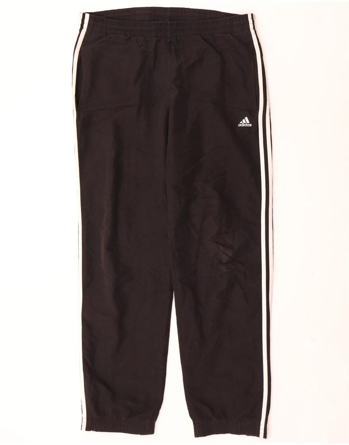 Adidas Pantalon de survêtement pour homme Noir moyen Polyester