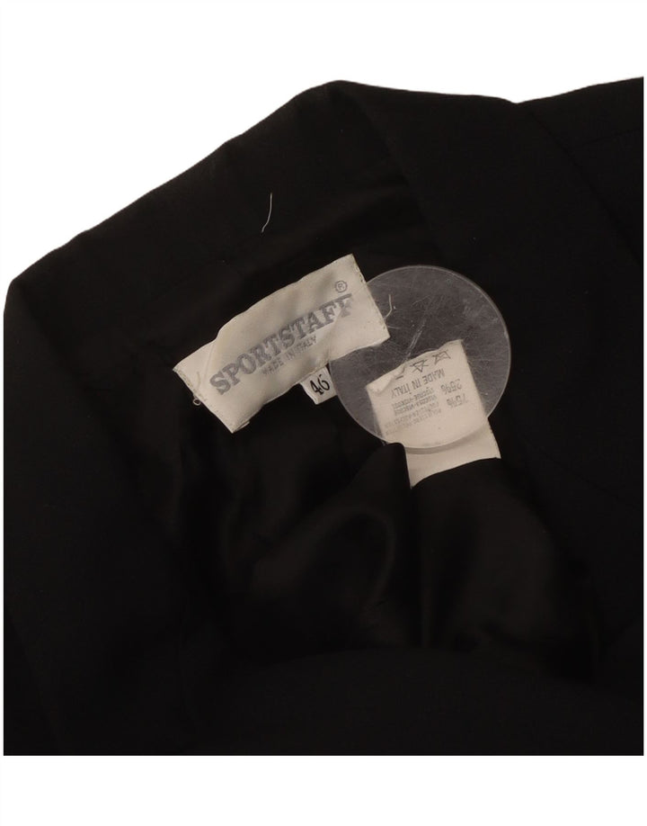SPORTSTAFF Veste blazer croisée pour femme IT 46 Large Noir