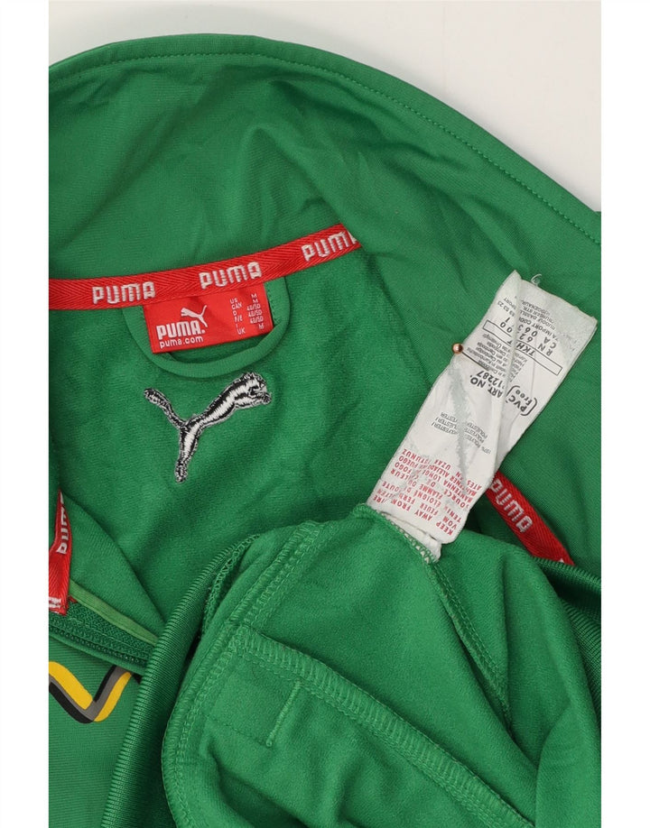 PUMA Veste de Survêtement Graphique Homme Vert Moyen Polyester