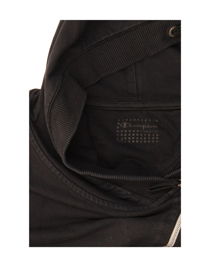 CHAMPION Pull à capuche zippé pour femme UK 12 Noir moyen